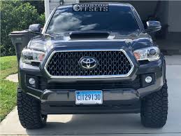 Fit for toyota hilux tacoma 6x5.5in to 6x5.5in wheel spacers 4pc 1 inch thick. 2018 Toyota Tacoma Wheel Offset Aggressive 1 Outside Fender Leveling Kit 480944 Custom Offsets