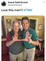 Bobby bowden, the folksy hall of fame coach who built florida state into an unprecedented college football dynasty, has died. Twitter Reacts To Fsu Legend Bobby Bowden S U Symbol Miami Herald