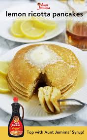 Lemon Ricotta Pancakes Recipe Breakfast Dishes Yummy Breakfast Recipes