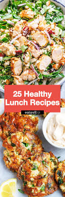 While it's great to cook and eat the things you and your family love, almost nothing makes weeknights brighter than getting cr. Healthy Lunch Recipes 25 Easy Healthier Meal Ideas For Lunch Eatwell101