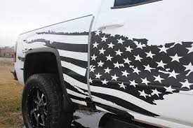 Nfl football 3d brxlz team puzzles may make a fun gift for younger fans or for those who want something to put on their coffee table before the big game. Matte Black American Flag Graphic Truck Wraps Graphics Truck Decals Black Truck