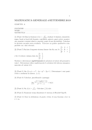 7 dipendenza e indipendenza lineare di vettori di rn, 19. Economia Uniroma2 It