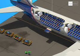 Aeroflot Boeing 777 Cutaway On Behance Boeing 777 Boeing Portfolio Images