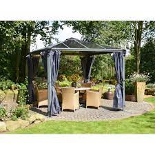 La tonnelle 3x6 dont vous rêviez est désormais accessible sur ce site. Set De 4 Rideaux Pour Tonnelle 3x3m Et 3 6x3 6m En Alu Gris