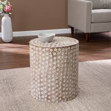 See more ideas about decor, decorating coffee tables, coffee table. Carbon Loft Calahan Eclectic White Wood Accent Table Overstock 33226911