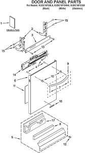 Kitchenaid dishwasher kdtm404kps parts diagram. Kitchenaid Kudc10fxss5 Dishwasher Partswarehouse