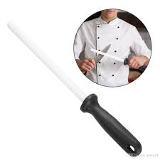 On average, it is recommended to sharpen it at a full angle. Professional Ceramic Rod Knife Sharpening Tool 8 Inches And 10 Inches Sharpening Stick Tool For Kitchen Knife Scissors From Ewin24 6 69 Dhgate Com
