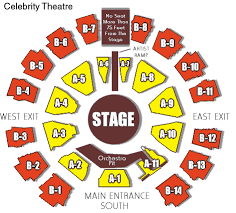 Celebrity Theater Seating