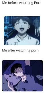 I do not wish to be horny anymore, I just want to be happy : r evangelionmemes