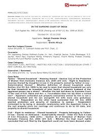 DIL right to resident in Matrimonial house-SC Satish Chander Ahuja vs Sneha  Ahuja