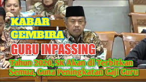 Check spelling or type a new query. Kabar Gembira Guru Kemenag Semua Sk Inpassing Akan Diterbitkan Tahun 2020 Youtube