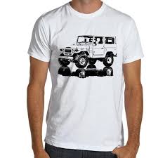 Land Cruiser Soft Cotton Men T Shirt Multi Colors Toyota Off Road Land Cruiser Mens Tshirts Cars Tees
