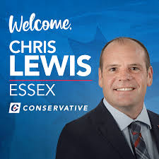 Chris Lewis is one of our newest MPs, just elected in Essex, Ontario. In  his hometown, Chris served as a firefighter for seven years and