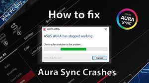 Then, from there, select a version and then make sure you choose the version which is the latest. Aura Sync Fix Aura Has Stopped Working Youtube