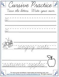 Cursive writing worksheets pdf cursive handwriting worksheets cursive handwriting practice cursive handwriting sheets at kids academy … Cursive Handwriting Practice Lowercase A F