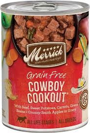 Merrick Grain Free Cowboy Cookout Canned Dog Food 12 7 Oz Case Of 12