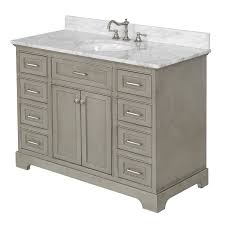 48 inch bathroom vanity traditional style creamy beige color (48wx21dx35h) dcbc3905wlt48. Aria 48 Bathroom Vanity With Carrara Marble Top Multiple Colors Kitchenbathcollection