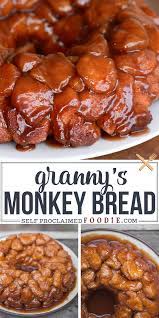 Granny's monkey bread is a sweet, gooey, sinful cinnamon sugar treat that will be loved by young and old alike. Granny S Monkey Bread Video Monkey Bread Recipes Best Bread Recipe Recipes