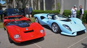 Shelby asks british driver and racing engineer, ken miles to be the main driver for ford's company in the race. Side By Side At The Amelia De Tomaso 1960s Race Car And New Hypercar