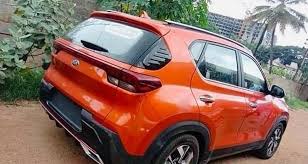 Upcoming Kia Sonet Spotted Without Camouflage In Bright Sunlight