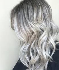 Platinum Ash White Blonde Balayage Silver Blonde Hair White Blonde Hair Silver Blonde