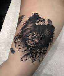 Progress Shot- Here is the start to this large lower leg piece. Outlining  the other side and background is up next. I would love to start some more  pieces like this. Email