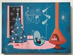 The christmas story told in 10 artworks art news. 220 Art Cats Ideas Mid Century Cat Art Cat Art