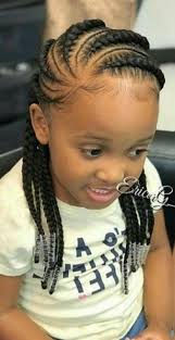 Black kids have thick curly hair that is not so easy to handle. Pin By Kimberly Fowler On Too Cute Little Girl Braid Styles Lil Girl Hairstyles Kids Hairstyles