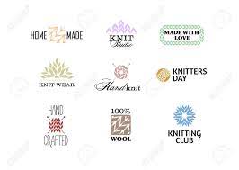 See more ideas about knitted bags, crochet bag, knitting. Set Of Vintage Retro Knitting Badges Labels And Elements Retro Symbols For Local Yarn Shop Knit Club Handmade Artist Or Knitwear Company Royalty Free Cliparts Vectors And Stock Illustration Image 54483415