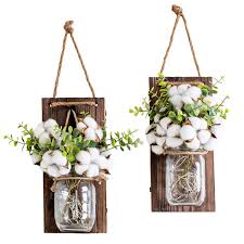 5 out of 5 stars. Bathroom Wall Decor Mason Jar Sconces Wall Decor Home Wall Decor For Living Room Country Kitchen