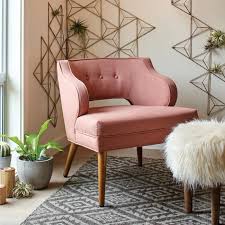 Rose Pink Tyley Chair V7 Accent Chairs For Living Room Dining Chairs Diy Pink Accents Living Room