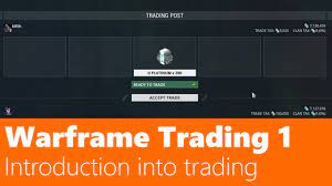 Warframe how to start a trade. Warframe Trade Know How To Buy And Sell Open Sky News