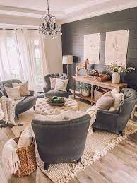 Dark Contrast Wall Sitting Room Refresh Life By Leanna Ironore Darkwall Modernfarmhouse Small Sitting Rooms Farm House Living Room Sitting Room Ideas Cozy