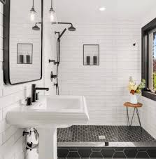 This sleek, minimalist bathroom houses a. White Bathrooms Can Be Interesting Too Fresh Design Ideas