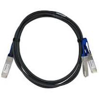 QSFP56-2Q56-02C - QSFP56 200G to 2x QSFP56 100G passive copper DAC breakout  cable 2m length