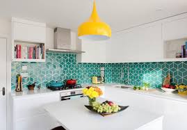 Octagonal tiles and square insets will give a kitchen floor a vintage vibe, but 2020 has seen a cool, modern spin on these traditional tiles; Modern Kitchen Tiles Design Pictures