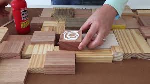 You can check out the full tutorial at the scrap wood wall art page over at fixthisbuildthat.com. Abstract Painting On Wood Mosaic Wall Art Wood Wall Art Wood Accent Wall Sound Diffusor Reclaimed Wood Art 3d Wall Art Wall Decor Handmade Products Decorative Accessories