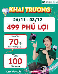 Tưng bừng khai trương Hoàng Hà Mobile tại 499 Phú Lợi, Thủ Dầu Một, Bình  Dương