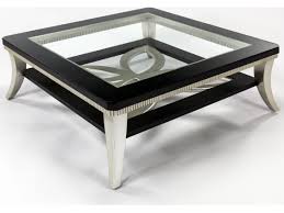 Artmax 42 X 16 5 Square Black Espresso Silver Leaf Coffee Table In 2020 Coffee Table Dining Room Furniture Design Table