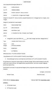 Contoh Surat Kuasa Lengkap Pengertian Jenis Dan Ciri