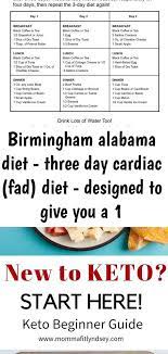 Birmingham Alabama Diet Three Day Cardiac Fad Diet Designed To Give You A 1 Fad Diets Diet Birmingham Alabama