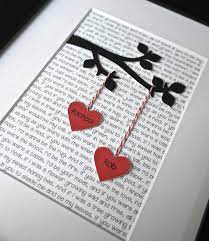 Unique Wedding Gift Personalized Wedding Gift Engagement Etsy In 2021 1st Wedding Anniversary Gift Christmas Gifts For Husband Couple Gifts