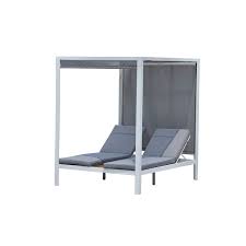find mimosa aluminium double sun lounge gazebo at bunnings warehouse visit your local store for the widest outdoor lounge furniture sun lounge outdoor lounge