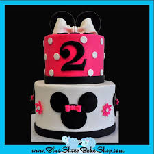 It seems like yesterday when your little toddler was born. Minnie Mouse 2nd Birthday Cake Blue Sheep Bake Shop