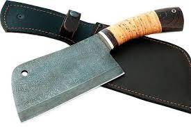 Axe Hatchet Butcher Damascus Steel Hand Forged Meat Cleaver Etsy In 2021 Knife Gifts Damascus Steel Engraved Knife