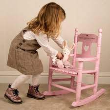 Buy children's bedroom rocking chairs and get the best deals at the lowest prices on ebay! Baby Girls Engraved Christening Pink Wooden Rocking Chair