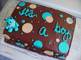 Have Fun Cute Baby Shower Cake Ideas Baby Shower Baby Shower Cakes For Boys Simple Baby Shower Cake Baby Shower Sheet Cakes