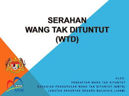 Kemuka daftar wtd bagi tujuan pewartaan. Proses Penyerahan Dan Tuntutan Kembali Wang Tak Dituntut Wtd Ppt Download