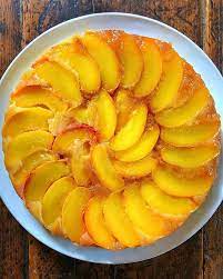 Cardamom Spiced Peach Upside Down Cake By Jakecohen Quick Easy Recipe The Feedfeed Recipe In 2021 Spiced Peaches Healthy Meals To Cook Peach Upside Down Cake
