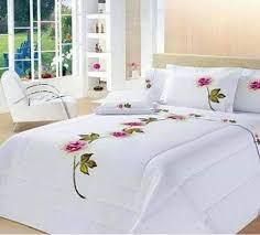 Pin By Mony Mo On Cama Bordado Bed Cover Design Bed Spreads Home